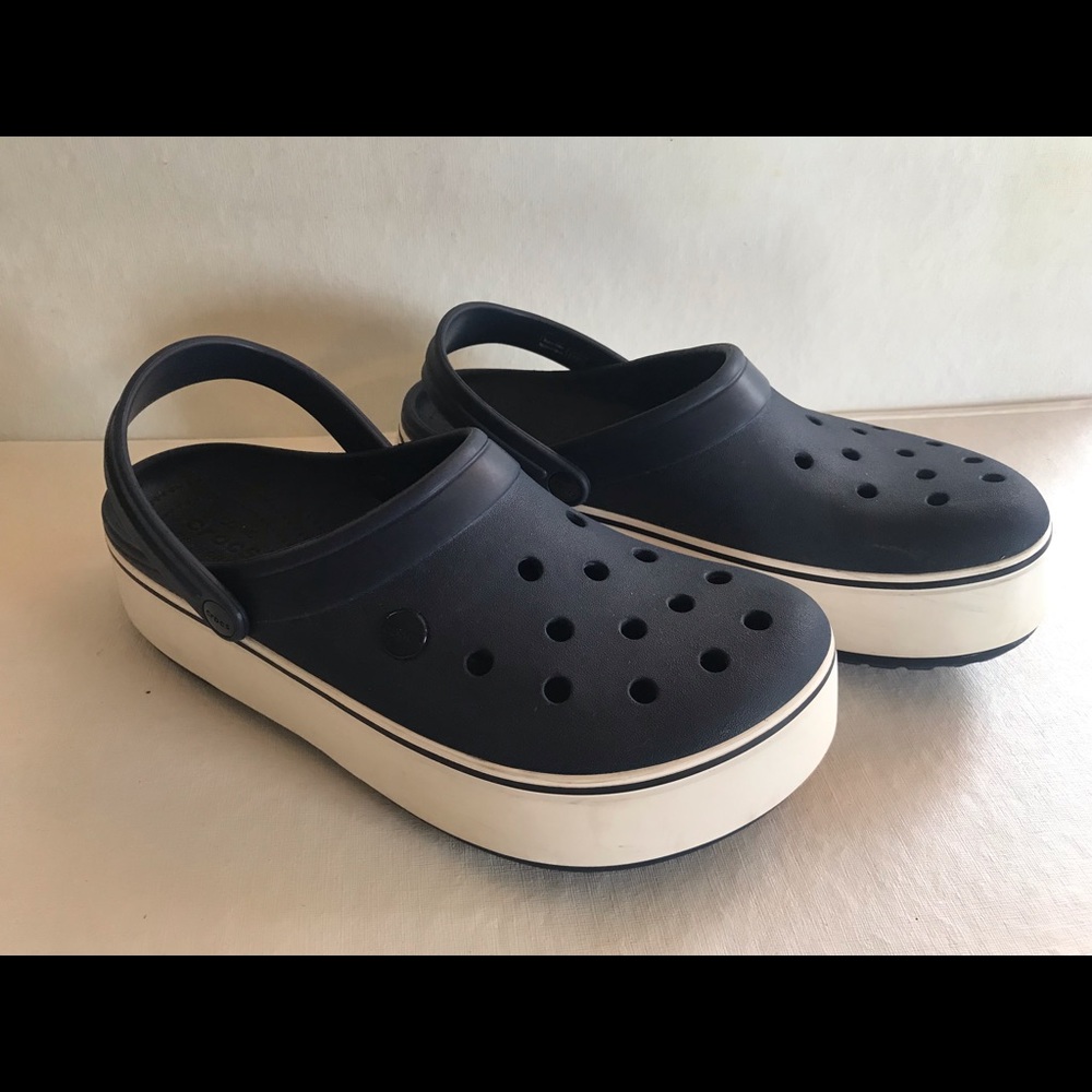 CROCS - Navy Blue - Woman’s Size 11